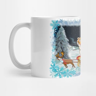 Christmas Tiger Delivery Mission for Secret Santa / Year of the Tiger /New Year 2022/ Tiger 2022 Mug